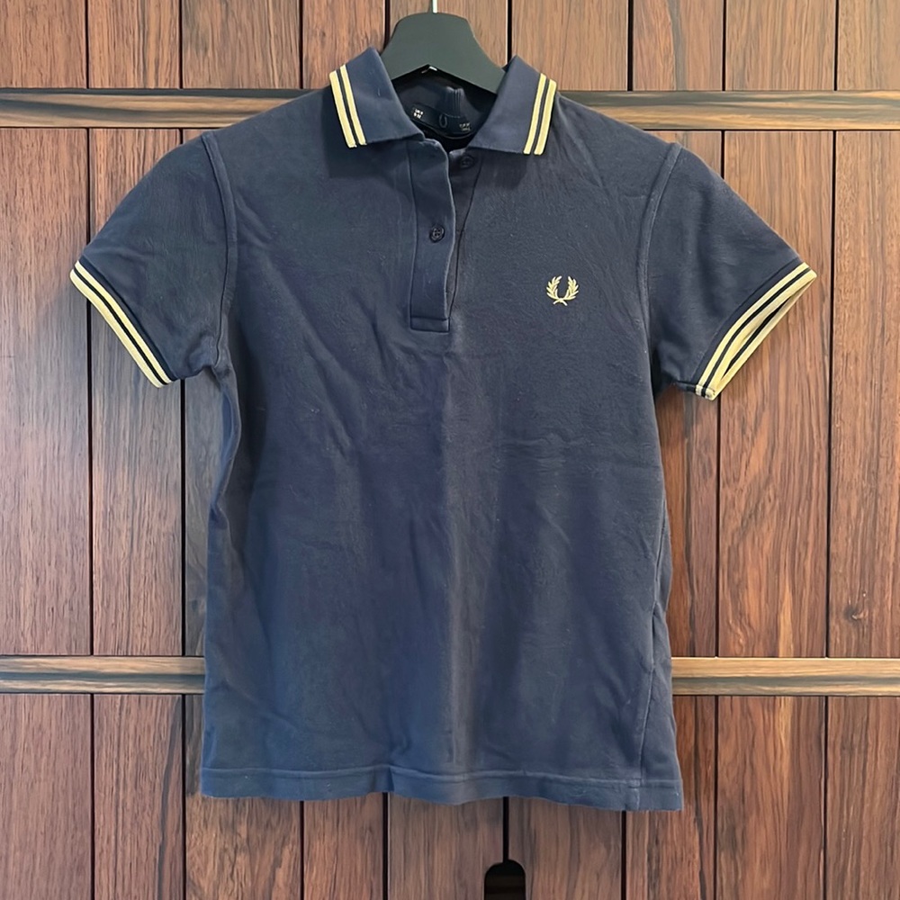 Fred Perry Navy with Gold Tip Made in England (UK6/US2)